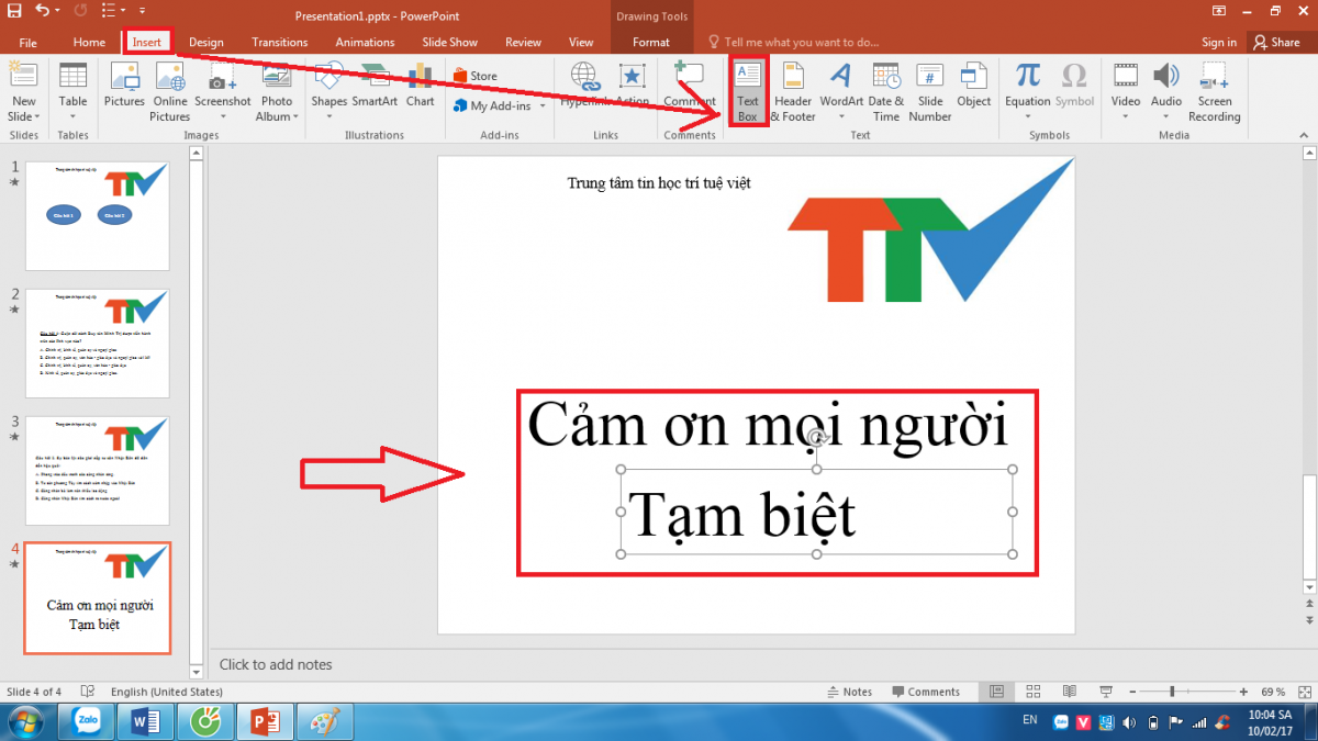 Cách thêm hiệu ứng xuất hiện và biến mất trong PowerPoint như thế nào? 
